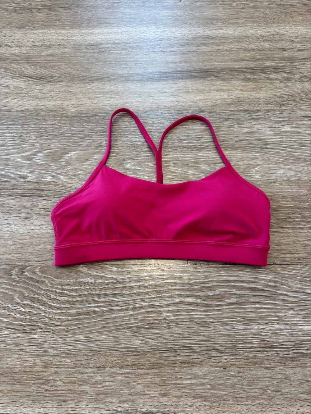 lululemon athletica Hot Pink Strappy Sports Bra